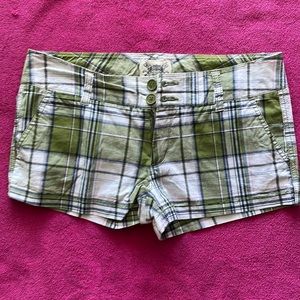 Green blue white shorts size medium shorts